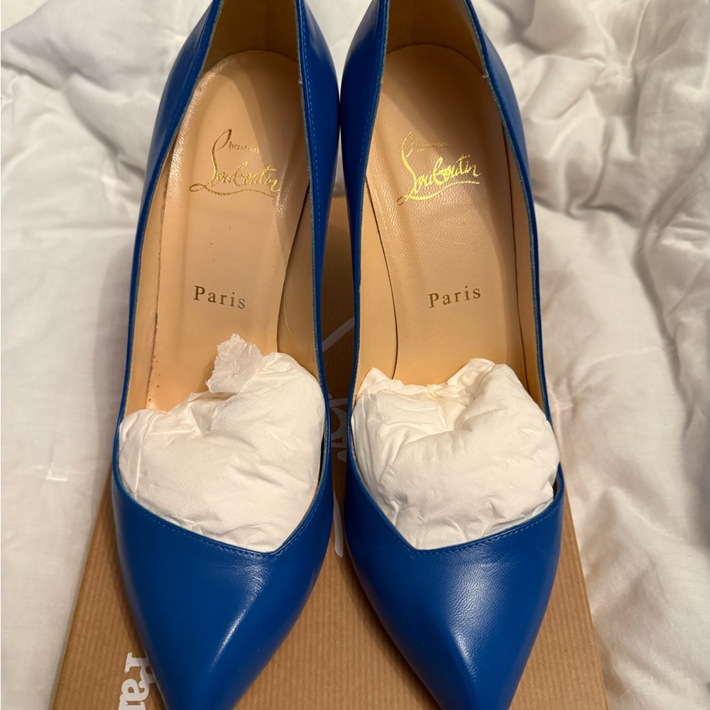 Christian Louboutin Vibrant Blue Heels